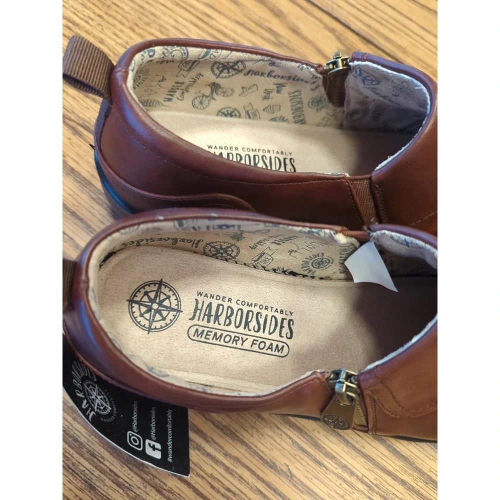 NWOB ATTIE New Harborsides Memory Foam Comfort Shoes‎ Women's Size 8.5 Brown